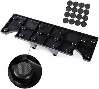 Дошка для віджимань 9 в 1 з ручками, кольорове кодування для домашніх тренувань, домашній фітнес-тренажер, нековзні ручки для віджимань, дошка для віджимань 9 в 1