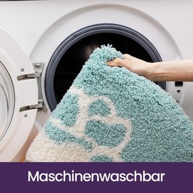 Овальний килимок для ванної кімнати DEXI 54 x 86 см, нековзний абсорбуючий килимок для ванної з візерунком &quotМорська зірка&quot, килимок для ванної з мультфільмами, що миється, для душової кабіни, спальні, дитячої кімнати, бежевий 54 x 86 см &quotМорсь