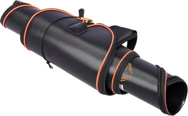 Водонепроникна сумка для вудилищ Savage Gear WPMP - міцна сумка для вудилищ для рибалок, захищає оснащені вудилища, великі блискавки та знімний плечовий ремінь, ідеально підходить для прісноводної та морської риболовлі, 140 см, чорний колір