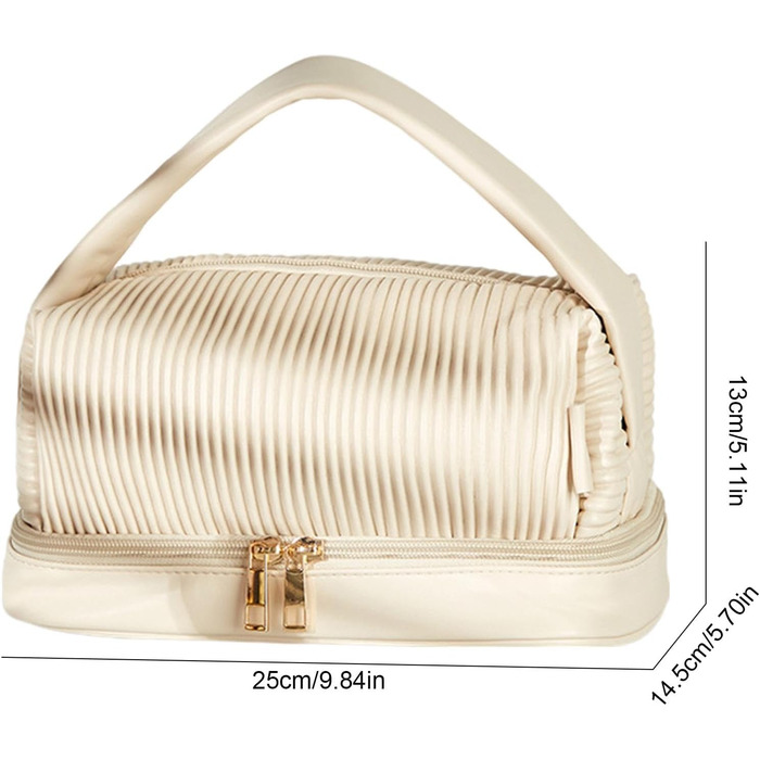 Дорожня туалетна сумка, легка косметичка, портативний органайзер для макіяжу, водонепроникна туалетна сумка, жіноча дорожня сумка,