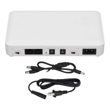 Міні-UPS резервне живлення 8000mAh з WiFi для роутера, модему та камер відеоспостереження