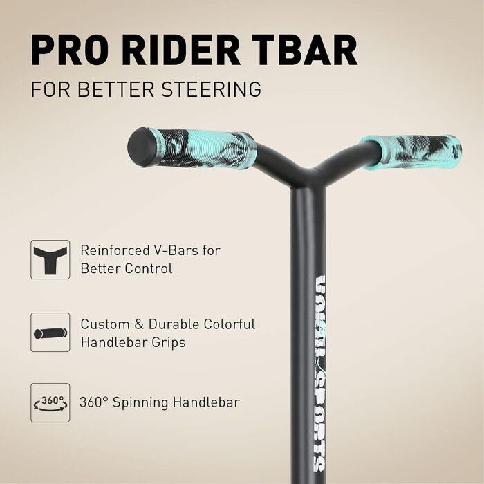 Трюковий самокат Joycruise професійні самокати, трюковий самокат для підлітків діти від 6 років хлопчики дівчатка, фрістайл ударни