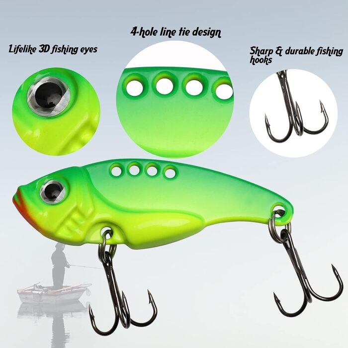 Блешні рибальські приманки блешні рибна приманка форель окунь риболовля приманки блешні приманки - 15 шт., 15/20 шт.