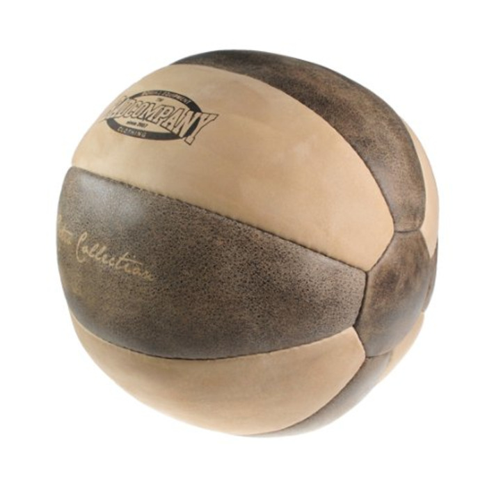 Шкіряний м&39яч Bad Company Retro Medicine Ball I - Коричневий - 1 кг