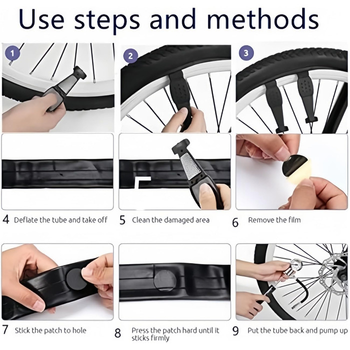 Набір для ремонту велосипедних шин COZYROOMY