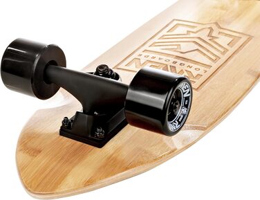 Лонгборд RAVEN Trevix 41" для дітей дорослих хлопчиків дівчаток алюмінієві траки ABEC-9 хром PU колеса 70x51 мм drop-through freeride cruiser повний компліт для початківців профі оригінал 2025