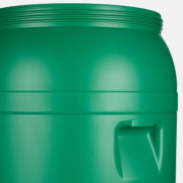 Кормовий бункер з широким горлом об&39ємом 250 літрів та кришкою (без ущільнювача) контейнер з HDPE без BPA для води, зберігання, корму для тварин, квашеної капусти та солінь GD-0142 250 л зеленого кольору