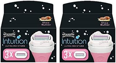 Леза Wilkinson Sword Intuition Revitalising Care 'Pomegranate', 2 x 3 шт. и, 2