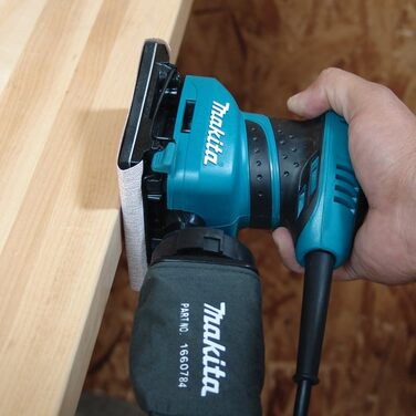 Шліфувальна машина Makita BO4556K, 200 Вт, 120 В