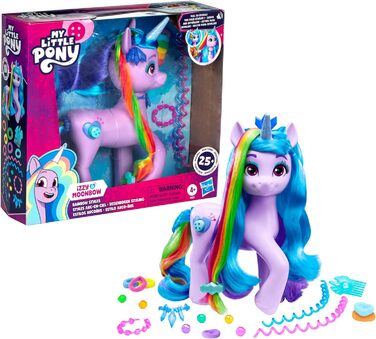 My Little Pony Tell Your Story Rainbow Styles Izzy Moonbow Unicorn Toys, My Little Pony Tell Your Story Rainbow Styles Izzy Moonbow Unicorn Toys