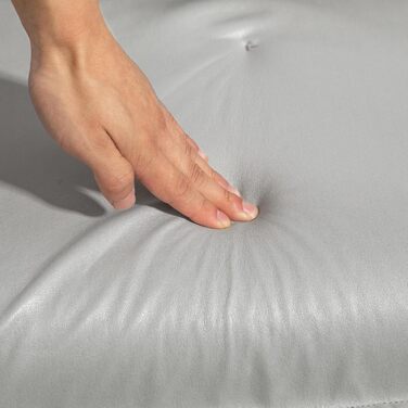 Крісло HOMCOM 2-в-1, м&39яке крісло з регульованою спинкою, м&39яке одномісне крісло з подушкою, крісло-шезлонг на дерев&39яних ніжках для вітальні, тканина з мікрофібри, світло-сірий колір