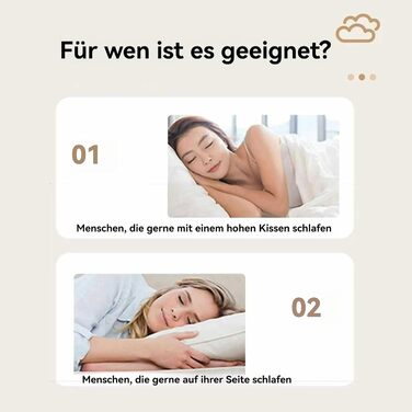 Подушка Lunava, ергономічна подушка Lunava, ортопедична ергономічна подушка, від болю та напруги в шиї, подушка для сну на боці, подушка для сну на спині, подушка для сну на животі (біла)