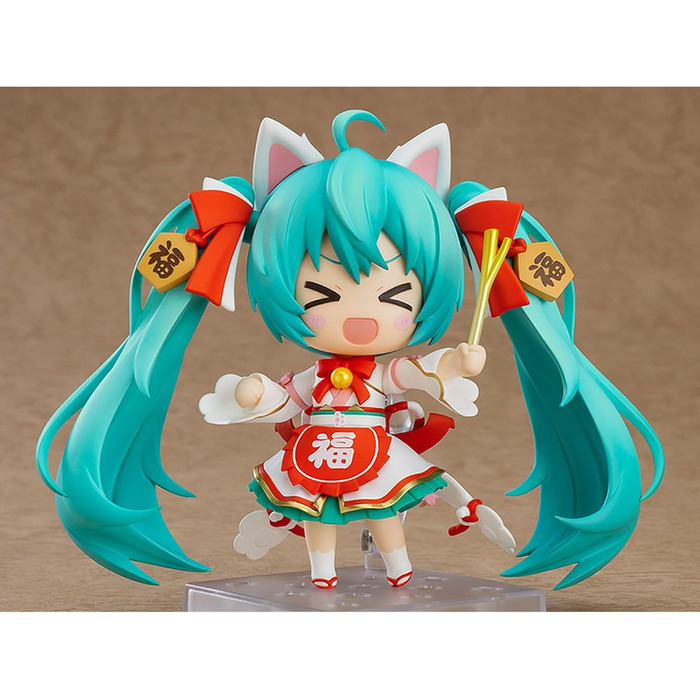 Колекційна фігурка Nendoroid Hatsune Miku Maneki Miku Ver. (Character Vocal Series 01), 10 см
