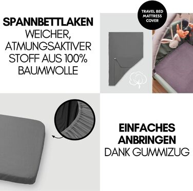 Дитяче ліжечко-дорожнє ліжечко hauck Sleep N Play Center з вкладишем для новонароджених, пеленальний килимок, матрац та простирадло на ремені Дитяче ліжечко-дорожнє, маленьке, складне, від народження до 15 кг - колір Teddy Grey