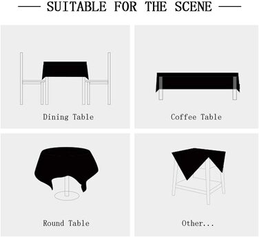 Проста Сучасна Смугаста Скатертина Китиця Скатертина Бавовняна Білизна Елегантна Скатертина Миється Кухонна Накидка на Стіл для Об