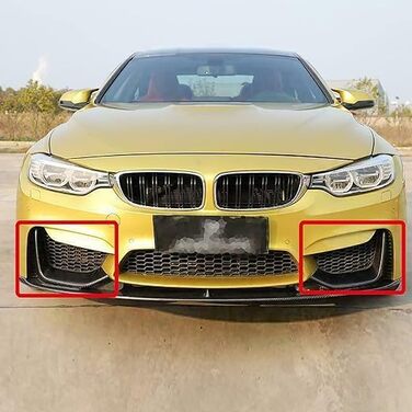 Кромка переднього спойлера автомобіля для BMW F80 M3 2014-2019 F82 F83 M4 2015-2019, передній спойлер Губа Загальний бампер Тяга Модель Автомобільний Обвіс