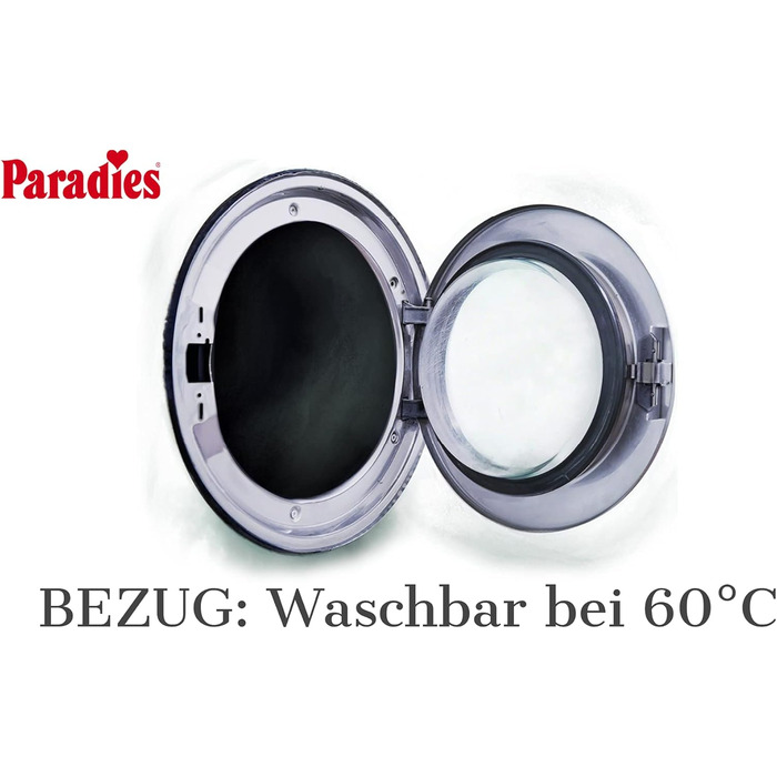 Подушка для шиї PARADIES 40x80 см - reVita Ergonomic - сертифікована IGR, ергономічна подушка для підтримки шиї, висота 10 см