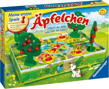 Маленькі яблука - Колекціонерська гра для дітей, збирання яблук для 2-4 гравців віком 4-7 років, 22236 -