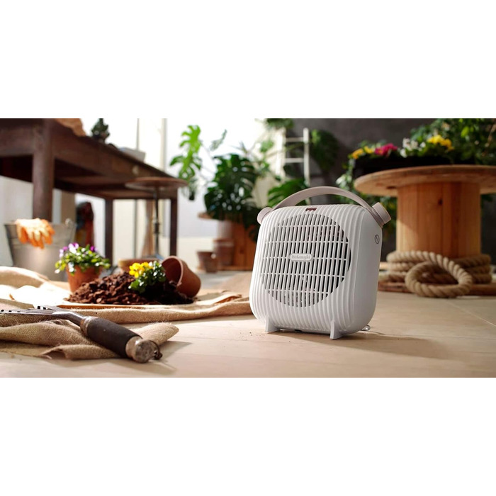 Настільний нагрівач, 2400 Вт, білий/фіолетовий, 39Longhi HFS30B24.W