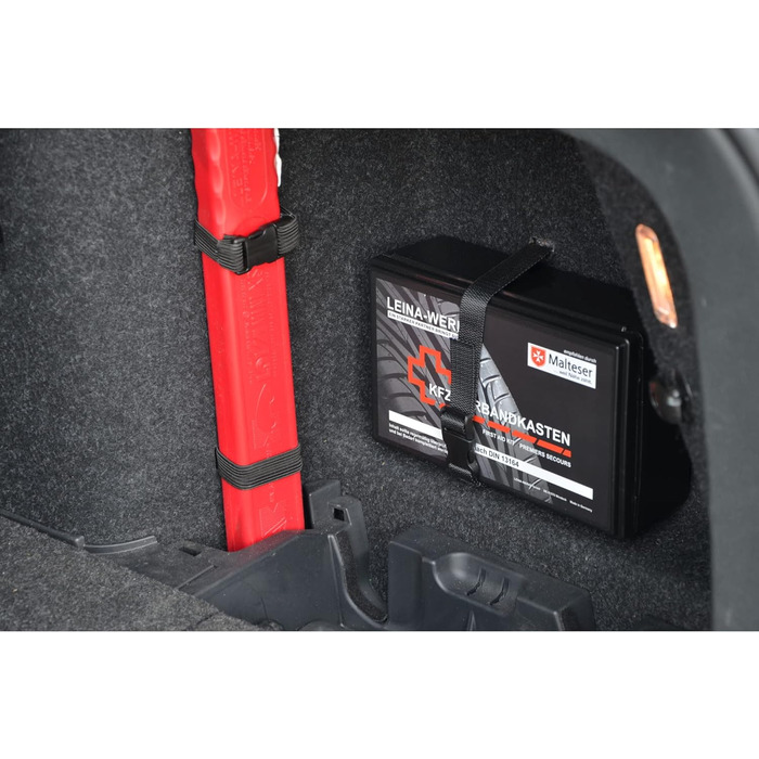 Автомобільна аптечка з фотодруком, чорна/багатобарвна, 1 x 10 шт., 10105