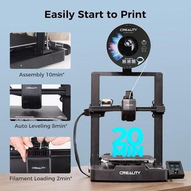 Офіційний 3D-принтер Creality Ender 3 V3 SE зі швидкістю друку 250 мм/с CR Touch Strain Sensor для автоматичного вирівнювання Spri