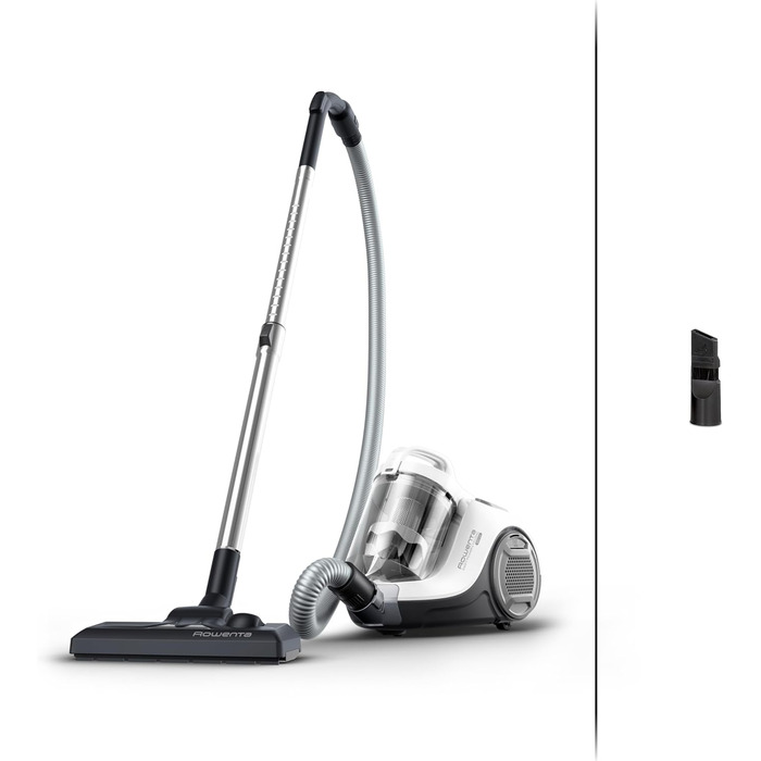 Пилосос без мішка 900 Вт 77 децибел 1,2 л Білий мішок для пилу 1,2 л, 2917