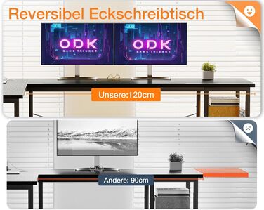 Г-подібний ігровий стіл ODK з інтегрованою зарядною станцією