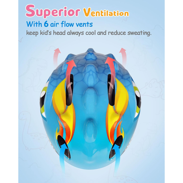 Велосипедний шолом дитячий для їзди на велосипеді Милий мультфільм 3D розроблений дитячий шолом для велосипеда скейтборду роликови