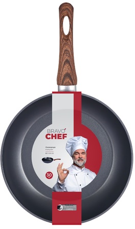 Сковорідка Bravo Chef класична 30 см (6815601)
