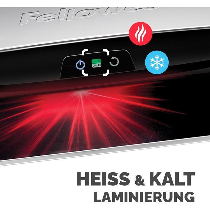 Ламінатор Fellowes A3 Neptune 3 - до 175 мікрон - час прогріву лише 60 секунд - технологія AutoSense та відстеження плівки - вкл. 10 безкоштовних пакетів для ламінування. Ламінатор Neptune 3 Single.