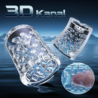 Електричний 3D мастурбатор seekheart для чоловіків з 9 режимами, телескопічною та обертальною масажною функцією