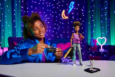 Лялька Monster High, лялька Клод Вульф з домашнім улюбленцем Бульдогом Горгульєю та тематичними аксесуарами - HNF65 Клод Вульф Одинарний