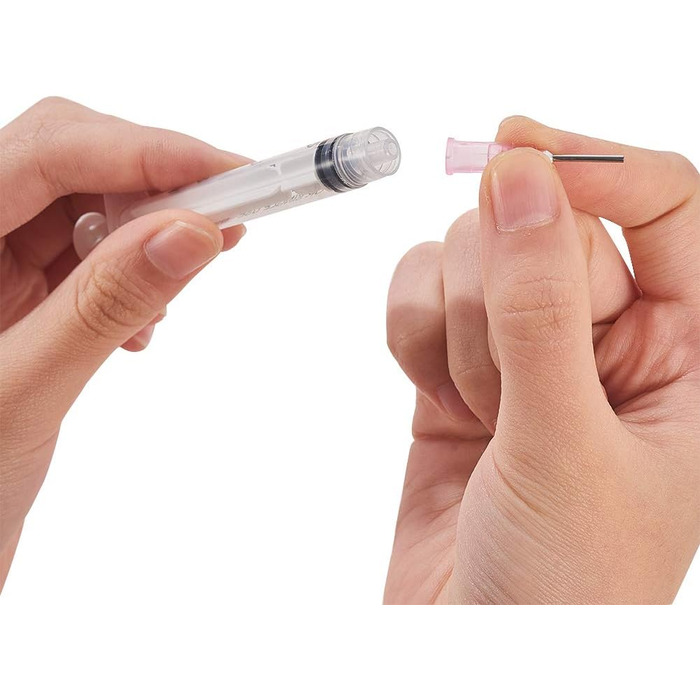 Набір флаконів BENECREAT Multipurpose DIY Precision Tip Applicator квіллінг своїми руками, аплікатор для клею, пляшка з олією 10 пляшок, 20 насадок і 20 ковпачків, 50 мл (30 мл, 6 шт. 15 порад 6 капсул)
