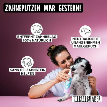 Захист від кліщів для собак Z-Spot з гераніолом рослинний засіб від кліщів, розроблений ветеринарами спрей для догляду за зубами собак простий догляд за зубами, може допомогти при зубному камені
