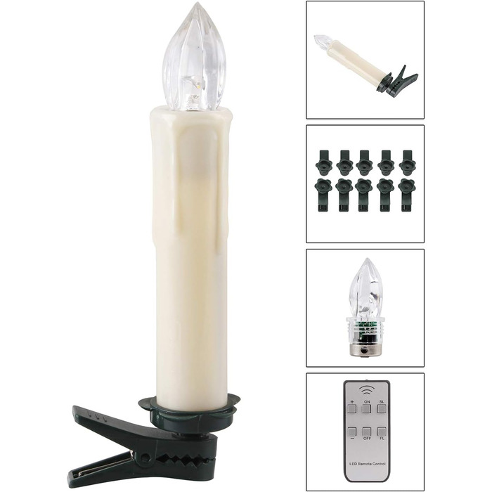 Різдвяних світлодіодних свічок 30 шт Forever Speed