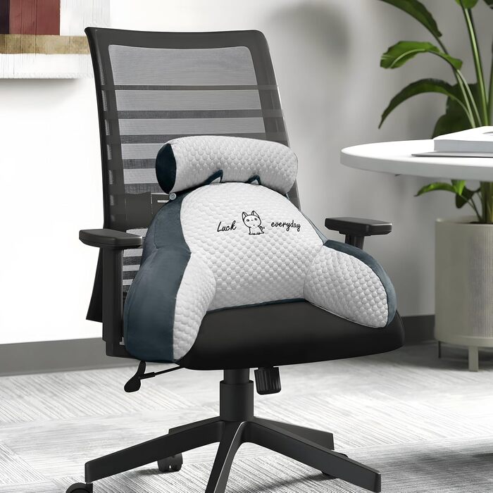 Подушка для читання для ліжка та дивана, велика подушка для спини дорослого розміром 70x50 см, комфортна подушка для читання зі знімним потиличним валиком та підлокітниками, подушка для сидіння для читання, перегляду телевізора, відпочинку, світло-сіра, д