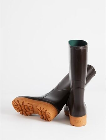 Чоловічі робочі гумові чоботи Aigle Chambord Pro 2 Iso, розмір 47 EU, коричневий колір 001