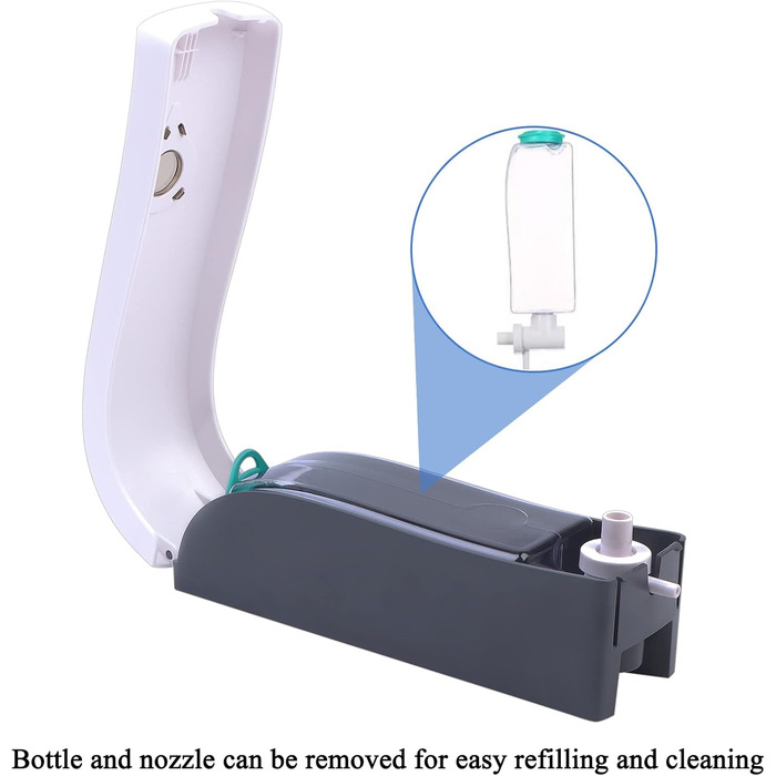 Дозатор мила REAQUE настінний без свердління, 300 мл мила, ручний дозатор для гелю для душу / шампуню / дезінфікуючого засобу, доз