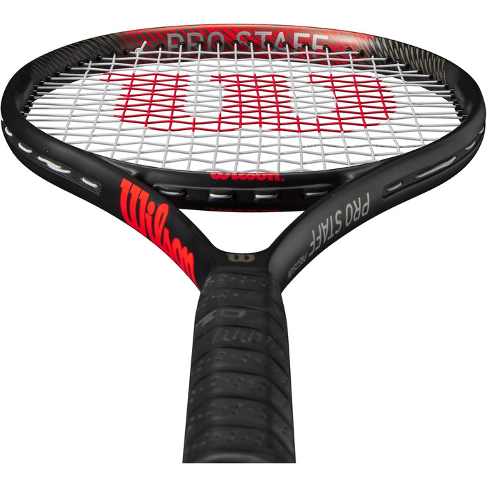 Тенісні клюшки Wilson Pro Staff Precision 103 чорні/червоні