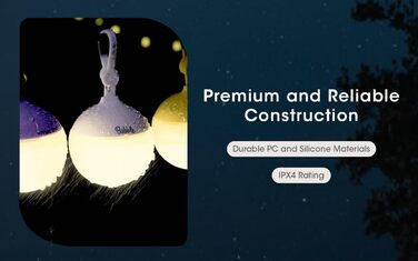 Світлодіодний ліхтар для кемпінгу NITECORE Bubble, яскравий 100 люмен, портативний, легкий, стильний, для намету, аварійний ліхтар для урагану, з наклейкою Nitecore (рожевий), маленький, рожевий