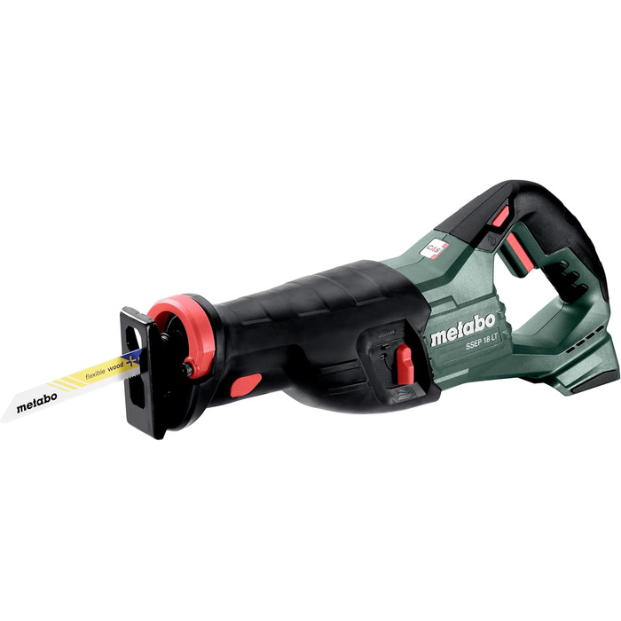 Акумуляторна пила Metabo SSEP 18 LT - 601616850 - 18 В - Ідеально підходить для важкодоступних місць - Без акумулятора та зарядног