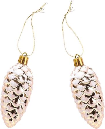 Набір із 10 шишок для ялинки DAHI