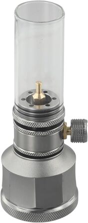 Портативний газовий ліхтар, кемпінгові свічки з порожнім паливним балоном для кемпінгу, походів, риболовлі (газовий ліхтар з баком), 23818L7KL4EX444VEB8R8