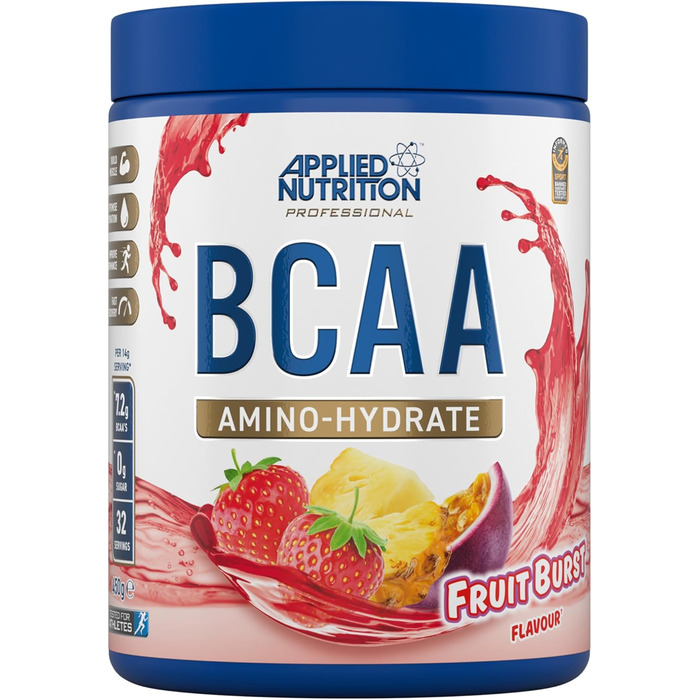 Аміногідрат BCAA, Fruit Burst, 450 г