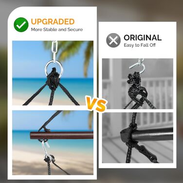 Гамак-надувне крісло з подушкою, тримач для напоїв, масив дерева, водонепроникне, для використання в приміщенні/на вулиці, для двору, саду, дерева, тераси, ганку, 113 кг (темно-синій)