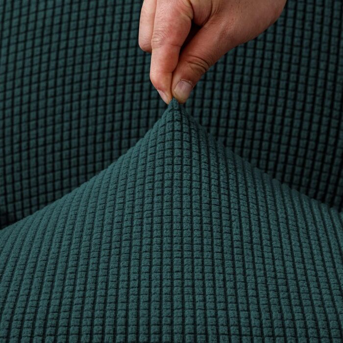 Чохол для крісла-крила EBETA, комплект із 2 предметів, жакардові чохли для крісел, еластичні чохли для підлокітників дивана, захисні чохли для крісел для читання та крісел-реклайнерів (оливково-зелений)