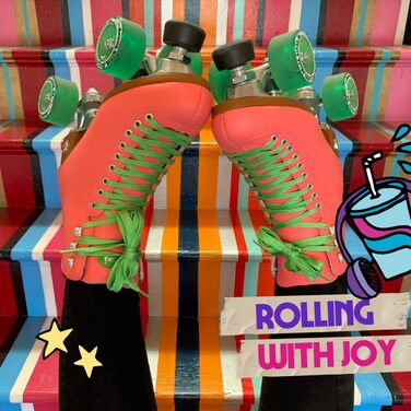 Роликові ковзани Moxi - Beach Bunny - Модні жіночі роликові ковзани Кавуновий Розмір 3