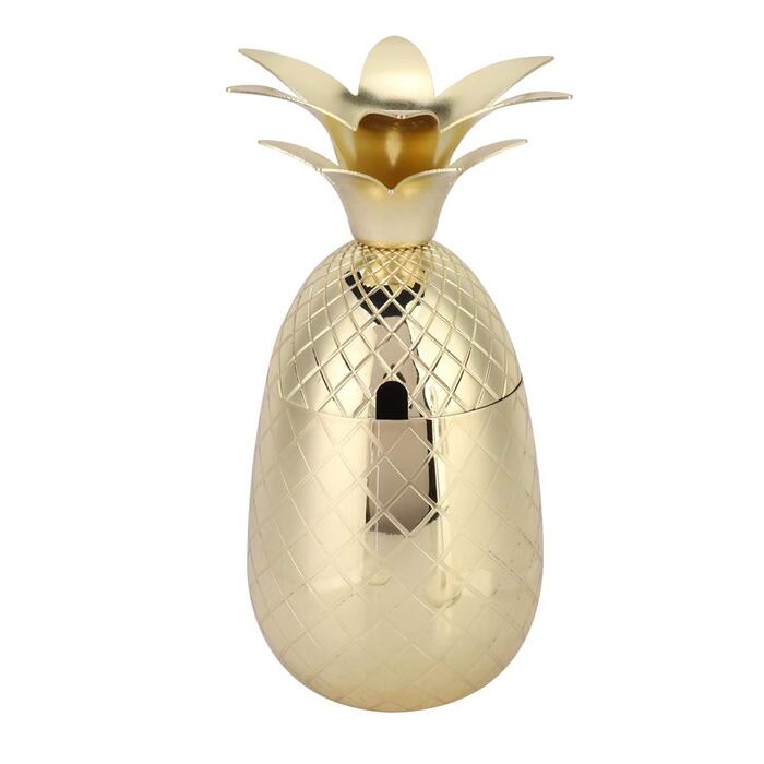 Келих для коктейлів з нержавіючої сталі, елегантний позолочений барний аксесуар для барменів та домашніх барів, міцний, стійкий до іржі, 380 г