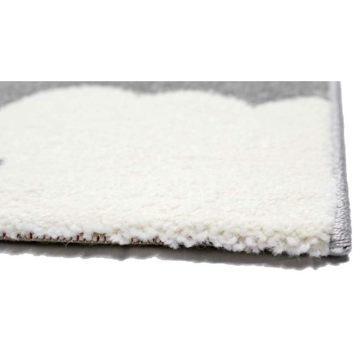 Килим для дитячої кімнати Літаки Біплан Повітряна куля сірий синій крем Розмір 200 х 290 см