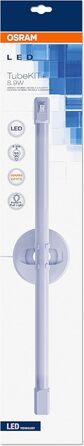 Світлодіодна стрічка Osram, для внутрішнього застосування, теплий білий, 600,0 мм x 35,0 мм x 86,0 мм, світлова стрічка TubeKit